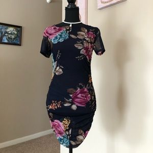 Secret garden mesh dress